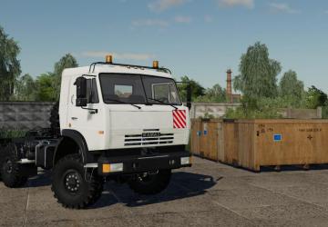 KamAZ Off-Road Tractor / Refueler version 1.0.0.2 for Farming Simulator 2019 (v1.7x)