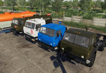 KamAZ Off-Road Tractor / Refueler version 1.0.0.2 for Farming Simulator 2019 (v1.7x)