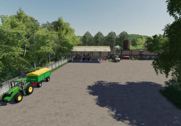 Map Agrar TSZ version 1.0.0.1 for Farming Simulator 2019
