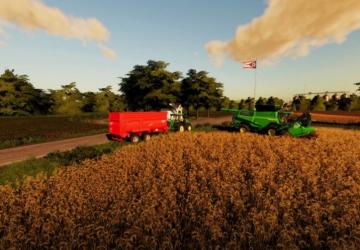 American Life of Farming Map version 1.0.0.0 for Farming Simulator 2019 (v1.7.x)