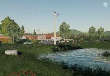 Bagienice Map version 1.0 for Farming Simulator 2019 (v1.4х)