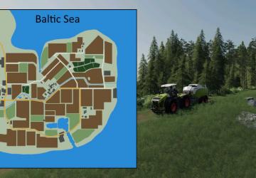 Baltic Sea Map version 1.1.0.1 for Farming Simulator 2019