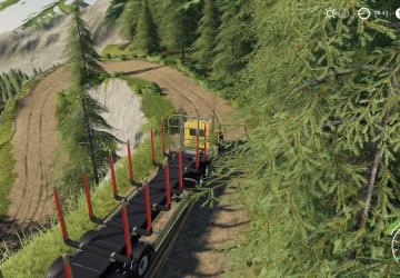 Bear Rock Logging Map version 1.1 for Farming Simulator 2019 (v1.4х)