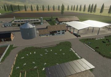 Big Fields Farm Map version 1.0.2.0 for Farming Simulator 2019 (v1.7.x)