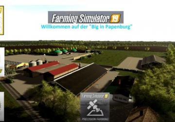 Big in Papenburg Map version 1.1.0.0 for Farming Simulator 2019 (v1.7.x)