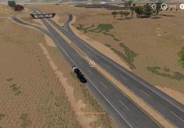 California Central Valley Map version 2.0 for Farming Simulator 2019 (v1.4х)