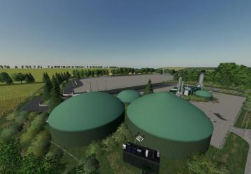 Central Germany Map version 1.7.1.3 for Farming Simulator 2019 (v1.6.x)