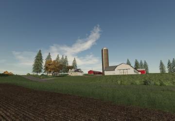 Columbia County, Wisconsin Map version 1.0 for Farming Simulator 2019 (v1.4х)