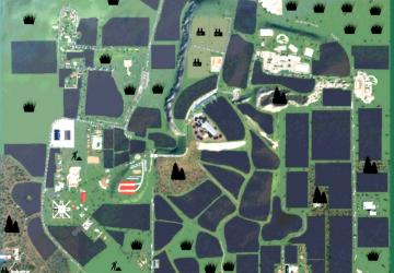 County Barley Map version 1.0.0.0 for Farming Simulator 2019 (v1.5.х)