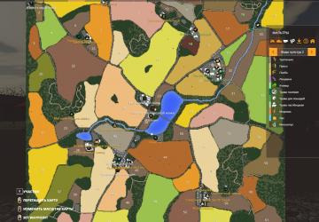 Eiersholt Map with Russian Translation version 1.0.0.3 for Farming Simulator 2019 (v1.7х)