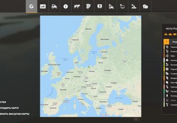 Farm Europa 64X Map version 0.1 for Farming Simulator 2019 (v1.5.x)
