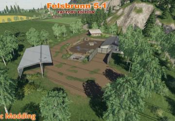 Felsbrunn Factory Edition Map version 5.1 for Farming Simulator 2019 (v1.5.x)
