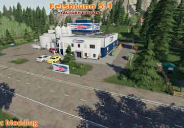 Felsbrunn Factory Edition Map version 5.1 for Farming Simulator 2019 (v1.5.x)