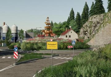 Felsdorf Map by Realistic Farmers version 1.0.0.0 for Farming Simulator 2019 (v1.4х)