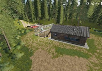 Farmer's Waterfall Map version 1.0.0.0 RU for Farming Simulator 2019 (v1.5х)