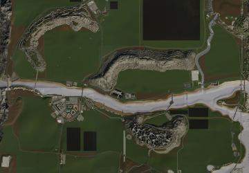 Flusstal XXL Train Expansion Map version 4.1.2 for Farming Simulator 2019 (v1.4х)