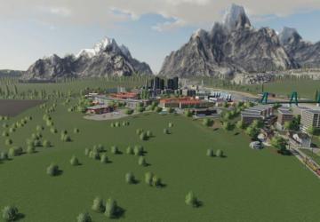 Flusstal XXL Train Expansion Map version 4.1.2 for Farming Simulator 2019 (v1.4х)