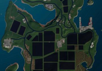 Giants Island Map version 1.0.2 for Farming Simulator 2019 (v1.4х)