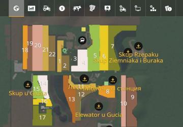 Glusiowo Map version 1.0 for Farming Simulator 2019 (v1.4х)