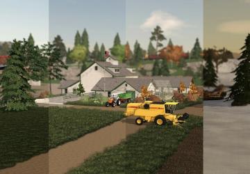 Goldcrest Valley Map version 2.0.0.0 for Farming Simulator 2019 (v1.7x)