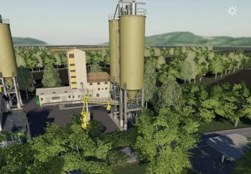 Grafschaft Kirchenau Map version 0.1.1.0 for Farming Simulator 2019 (v1.4х)