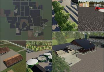 Grafschaft Kirchenau Map version 0.1.1.0 for Farming Simulator 2019 (v1.4х)