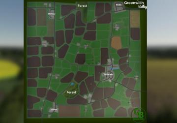 Greenwich Valley Map version 1.1.0.0 for Farming Simulator 2019 (v1.4.1.0)