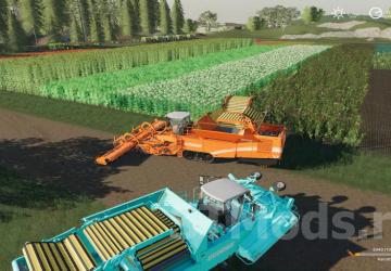 Hagenstedt Edited MultiFruit Map version 1.2.7 for Farming Simulator 2019 (v1.4)