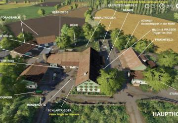 Hinterkaifeck Map by Team MW version 1.0.0.0 for Farming Simulator 2019