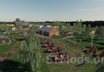 Map Kolkhoz Partsyed Map version 1.8 for Farming Simulator 2019 (v1.7.1.0)