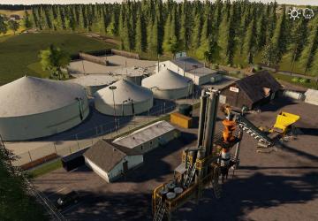 Kvisslingby Map version 1.1.4.1 for Farming Simulator 2019 (v1.4х)