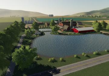 Lazy Acres Farm Map version 1.0.0.0 for Farming Simulator 2019 (v1.3.х)