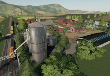 Lazy Acres Farm Map version 1.0.0.0 for Farming Simulator 2019 (v1.3.х)