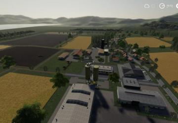 Lottingen Map version 1.1.0 for Farming Simulator 2019 (v1.4х)