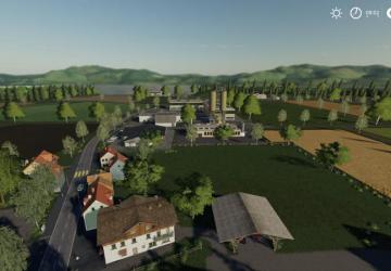Lottingen Map version 1.1.0 for Farming Simulator 2019 (v1.4х)