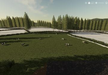 Maypole Farm Map version 3.0 for Farming Simulator 2019 (v1.4х)