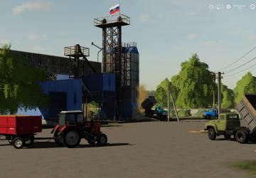 Map OAO Tarasovo version 1.0.0 for Farming Simulator 2019 (vFarming Simulator 19)
