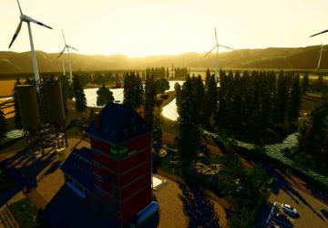 Map On the Canal version 2.2.0.0 for Farming Simulator 2019 (v1.5.x)