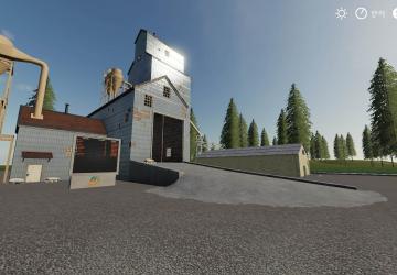 Peasntville 2 8X Production Map version 1.0 for Farming Simulator 2019 (v1.5.x)
