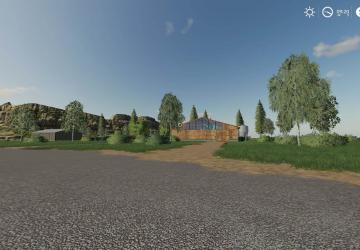 Peasntville 2 8X Production Map version 1.0 for Farming Simulator 2019 (v1.5.x)