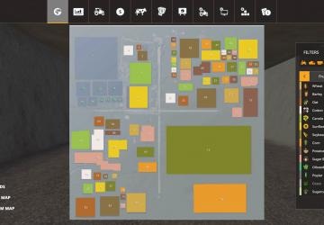 Peasntville 2 8X Production Map version 1.0 for Farming Simulator 2019 (v1.5.x)