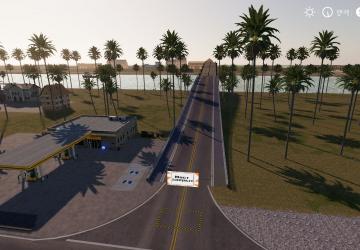 Pleasant Valley County Map - RUS version 1.2.5.1 for Farming Simulator 2019 (v1.7)