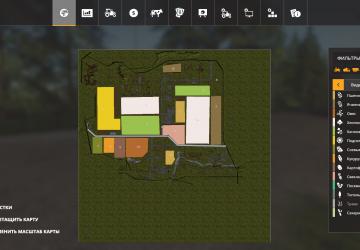 Field Map version 2.0 for Farming Simulator 2019 (v1.7.1.0)