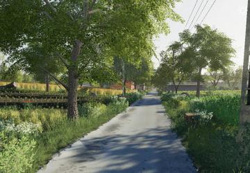 Map Polska Wies (Miedza Tv) version 1.0.0.0 for Farming Simulator 2019 (v1.3.х)