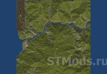 Rogue River Map version 1.2.1.0 for Farming Simulator 2019 (v1.5.х)