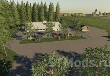 Saxonia Map version 2.0.0.0 for Farming Simulator 2019 (v1.5.х)