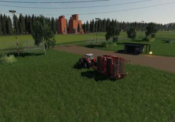 Schoenebeck Elbe Train Map version 1.6 for Farming Simulator 2019 (v1.5.x)