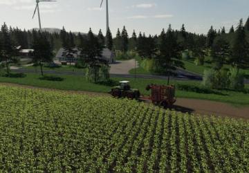 Schoenebeck Elbe Train Map version 1.6 for Farming Simulator 2019 (v1.5.x)