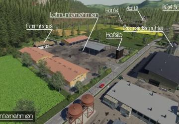 Schwatzingen Map version 2.0 for Farming Simulator 2019 (v1.4)