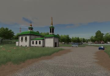 Burlaki Village Map version 1.0.7.6 for Farming Simulator 2019 (v1.7x)